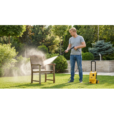 2E Мінімийка високого тиску AquaClean 140, 1800Вт, 140бар, 480л/год, шланг 6м, 6.06кг 2E Мінімийка високого тиску AquaClean 140, 1800Вт, 140бар, 480л/год, шланг 6м, 6.06кг