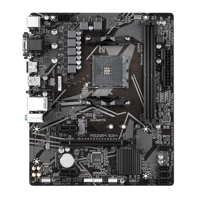 Gigabyte Материнська плата A520M S2H sAM4 A520 2xDDR4 HDMI DVI VGA mATX