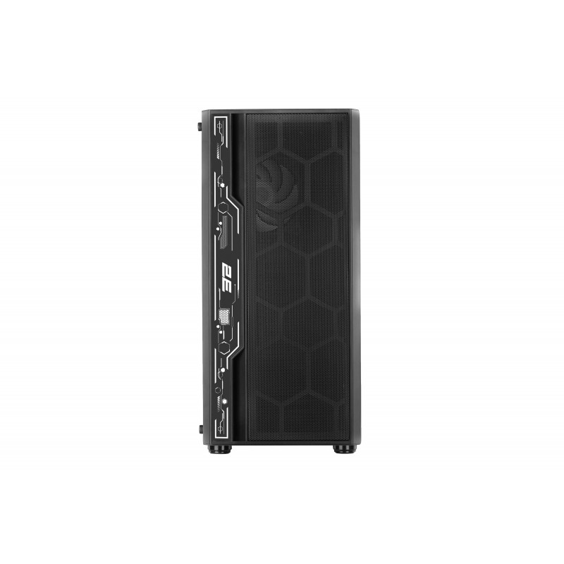 2E Gaming Корпус Spero G2052 без БЖ 2xUSB3.0, 1xUSB2.0, 1x120мм ARGB, 2x120мм, VGA 345мм, LCS ready, TG Side Panel, ATX, чорний