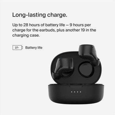 Belkin Навушники TWS Soundform Bolt True Wireless, чорний