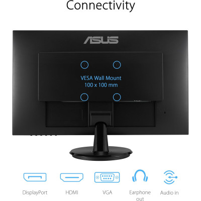 ASUS Монітор 27" VA27DQFR D-Sub, HDMI, DP, MM, IPS, 100Hz, 1ms, AdaptiveSync