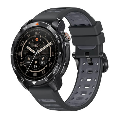Mibro Смарт-годинник GS Pro 2 48мм, 1.43", 466x466, AMOLED, BT 5.3, GPS, 5 ATM, темно-сірий