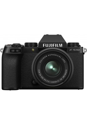 Fujifilm X-S10+ XC 15-45mm F3.5-5.6 Kit Black