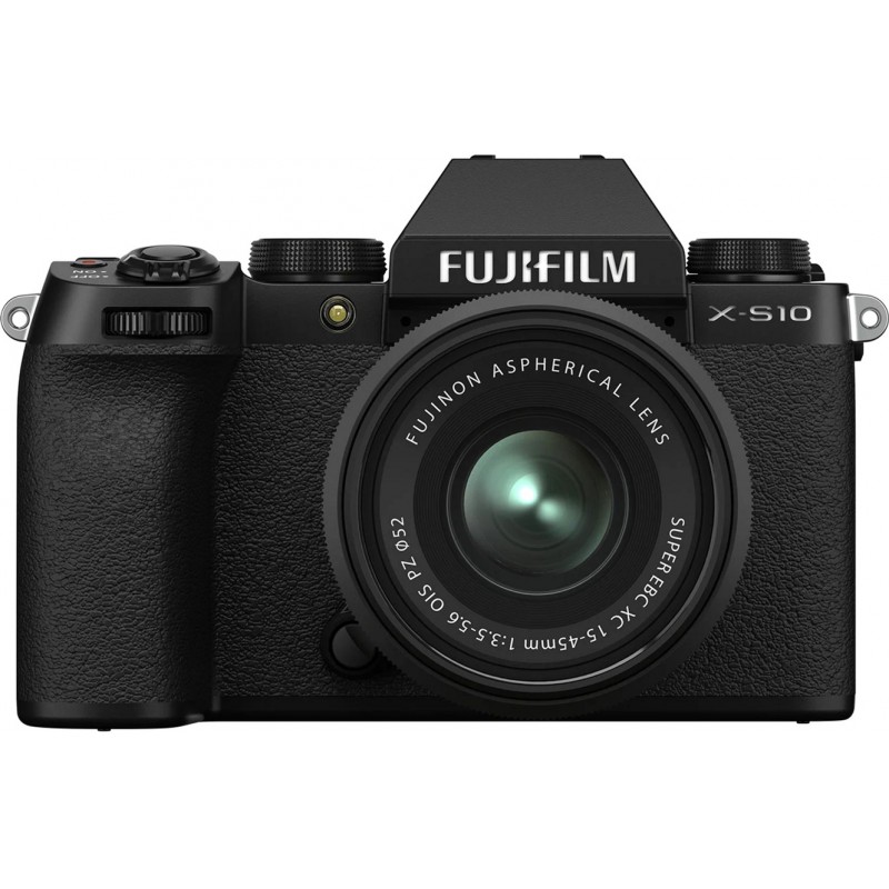 Fujifilm X-S10+ XC 15-45mm F3.5-5.6 Kit Black