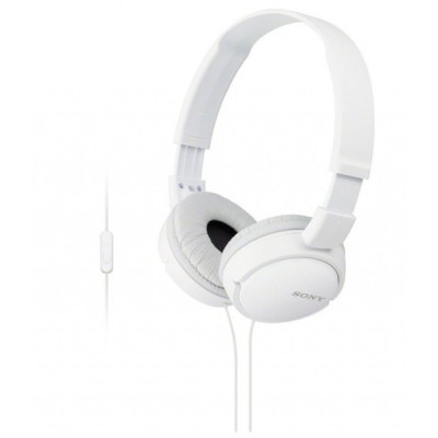 Sony Навушники On-ear MDR-ZX110AP 3.5 mini-jack, Mic, Білий Sony Навушники On-ear MDR-ZX110AP 3.5 mini-jack, Mic, Білий
