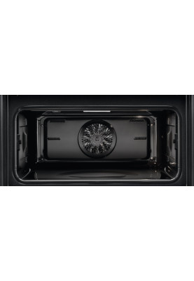 Electrolux Духова шафа електрична компактна, 43л, дисплей, конвекція, ф-ція мікрохвиль, чорний матовий