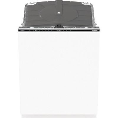 Gorenje Посудомийна машина вбудовувана, 16компл., A+++, 60см, AquaStop, автоматичне відчинення, сенсорн.упр, 3 кошики, білий