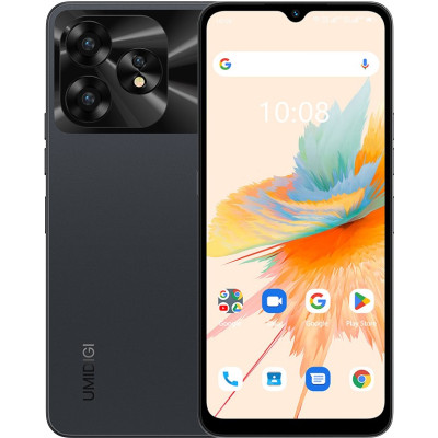 UMIDIGI Смартфон A15C (MP34) 6.7" 8/128ГБ, 2SIM, 5000мА·год, чорний