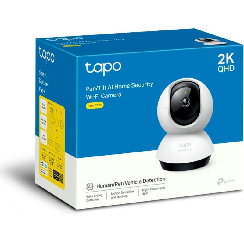 TP-Link IP-Камера Tapo C220 4MP N300 microSD motion detection