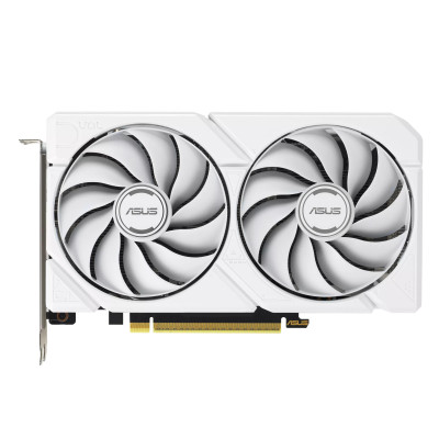 ASUS Вiдеокарта Radeon RX 9060 XT 16GB GDDR6 OC DUAL-RX9060XT-16G-WHITE білий