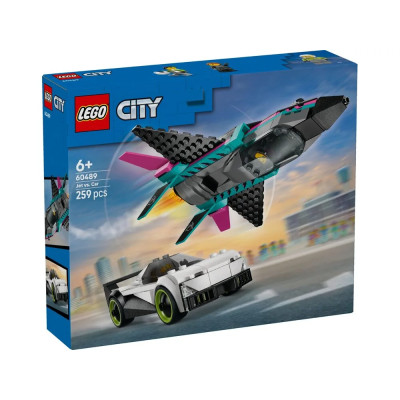 LEGO Конструктор LEGO City Реактивний літак проти автомобіля