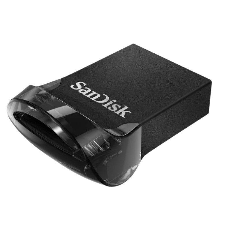 SanDisk Накопичувач 128GB USB 3.1 Type-A Ultra Fit Чорний