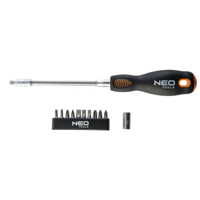 Neo Tools 04-212 Викрутка з гнучким стрижнем, набiр 12 шт