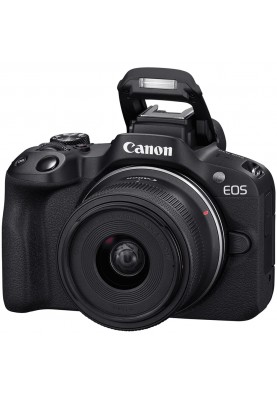 Canon Цифрова фотокамера EOS R50 + RF-S 18-45 IS STM + RF-S 55-210 IS STM Black