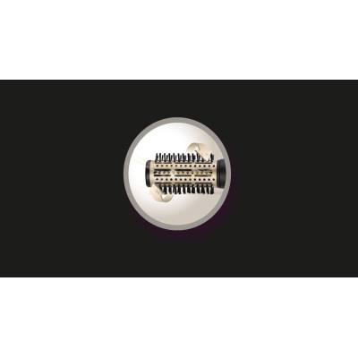 Remington Фен-щітка Blow Dry & Style Caring, 1000Вт, 2 режими, іонізація, хол. обдув, кераміка, чорний