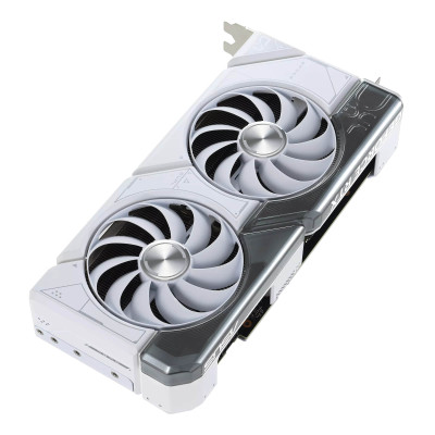 ASUS Відеокарта GeForce RTX 4070 12GB GDDR6X DUAL-RTX4070-O12G-WHITE білий