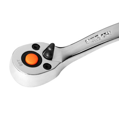Neo Tools Набір торцевих головок, 14шт, 1/4", тріскачка 90 зубців, CrV