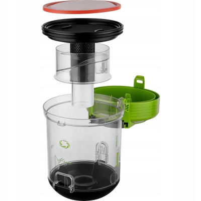 Sencor Пилосос контейнерний, 700Вт, конт пил -2л, НЕРА, чорно-зелений