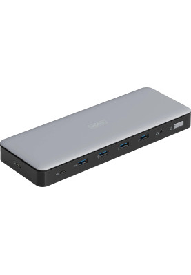 Digitus Док-станція USB-C > 3xHDMI/2xDP/4xUSB-A/USB-C/RJ45/DC/Audio