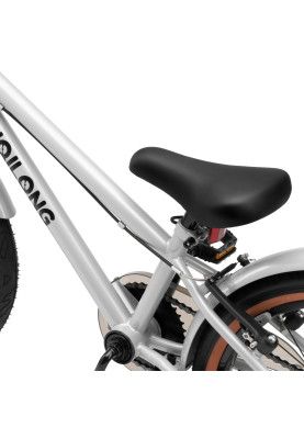 Miqilong Дитячий велосипед ST 20" срібний