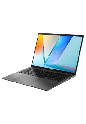 ASUS Ноутбук Vivobook S16 S3607QA-PL006W 16" 2.5K IPS, Snapdragon X1 26100, 16GB, F1TB, UMA, Win11, Сірий