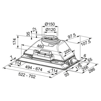 Franke Inca Smart FBI 525 XS