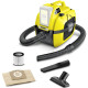 Karcher Господарський пилосос WD 1 Compact Battery, 18В, 7л, 1.2м, 3.14 кг, SOLO