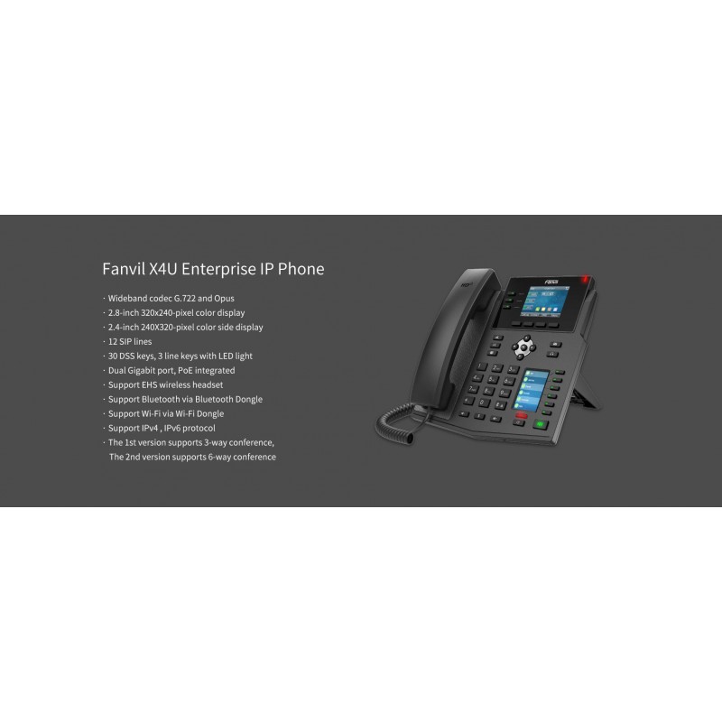 Fanvil SIP-Телефон X4U