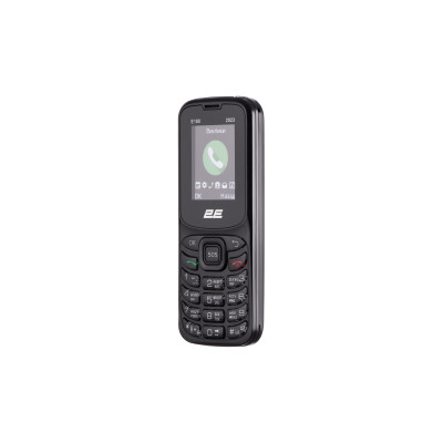 2E Мобільний телефон E180 2023 1.77" 2SIM, 1000mAh, Чорний