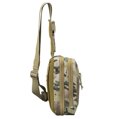 2E Tactical Сумка-слінг, швидке відкриття, 4 відсіки, камуфляж