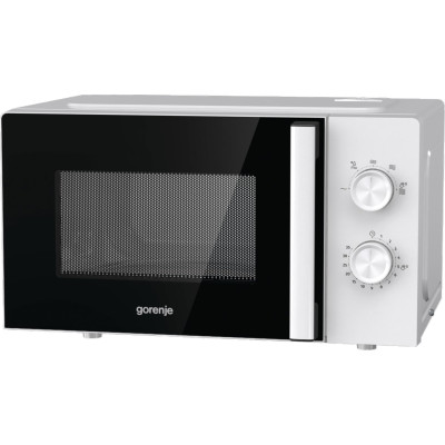 Gorenje Мікрохвільова піч, 20л, хутро. керув., 800Вт, білий