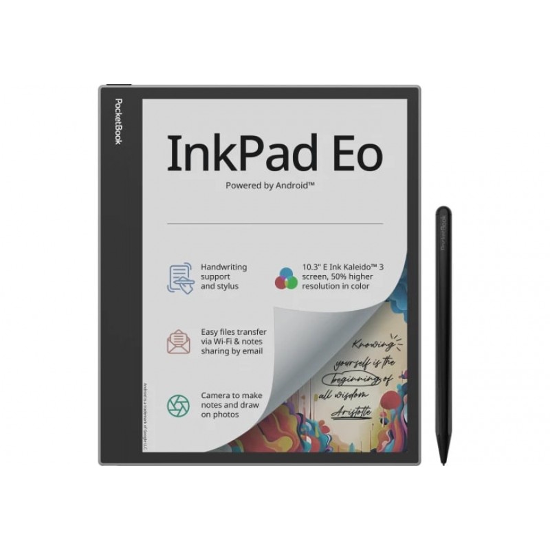 PocketBook Електронна книга 1042 InkPad Eo, Mist Grey