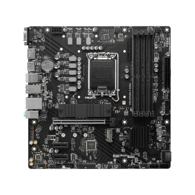 MSI Материнcька плата PRO B760M-P DDR4 s1700 B760 4xDDR4 M.2 HDMI DP D-Sub mATX