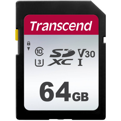 Transcend Карта пам'яті SD 64GB C10 UHS-I R100/W20MB/s