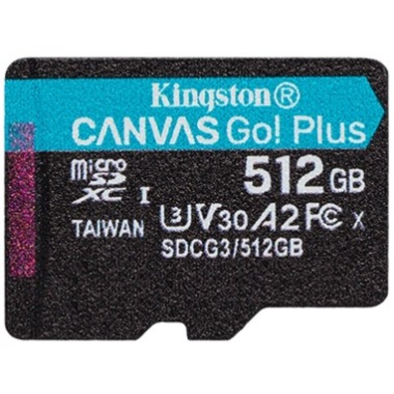 Kingston Canvas Go! Plus microSD[SDCG3/512GBSP]