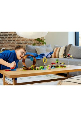 LEGO Конструктор Sonic the Hedgehog Змагання петлі Соніка на зеленому пагорбі