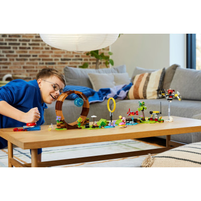 LEGO Конструктор Sonic the Hedgehog Змагання петлі Соніка на зеленому пагорбі