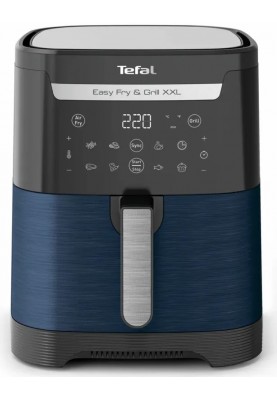 Tefal Мультипіч EasyFry&Grill XXL, 1830Вт, чаша-6.5л, сенсорне керув., 8 програм, пластик, чорно-синій