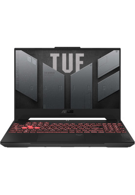ASUS Ноутбук TUF Gaming A17 FA707NUR-HX054 17.3" FHD IPS, AMD R7-7435HS, 16GB, F1TB, NVD4050-6, noOS, Сірий