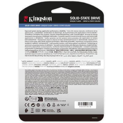 Kingston Накопичувач SSD Kingston U.2 7680GB DC3000M Enterprise