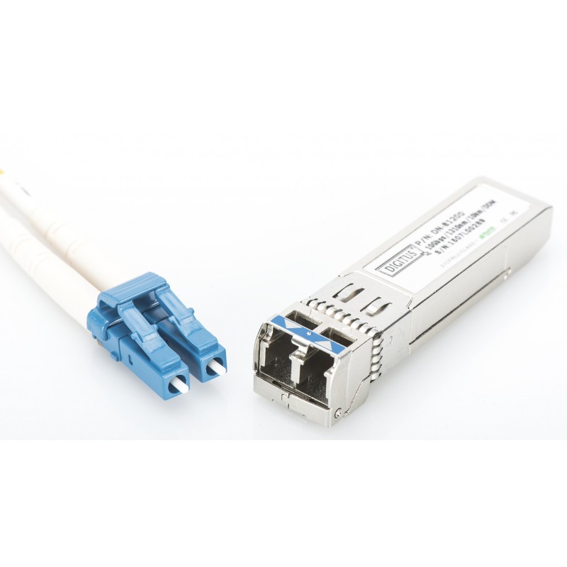 Digitus Модуль SFP+ 10G MM 850nm 0.3km with DDM, LC connector, HP compatible