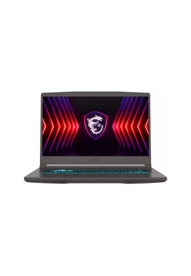MSI Ноутбук Thin 15 B13UC 15.6 FHD, Intel i7-13620H, 16GB, F1TB, NVD3050-4, DOS, чорний