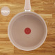 Tefal Сотейник Delight, з кришкою, 24см, алюміній, бпкеліт, бежевий