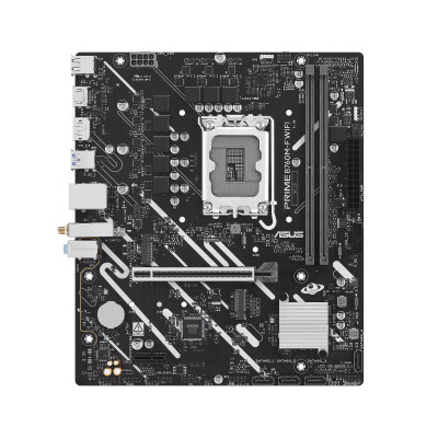 ASUS Материнська плата PRIME B760M-F WIFI s1700 B760 2xDDR5 M.2 HDMI DP Wi-Fi BT mATX