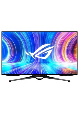 ASUS Монітор 41.5" ROG Swift PG42UQ 4xHDMI, DP, 4xUSB, MM, OLED, 3840x2160, 138Hz, 0.1ms, DCI-P3 98%, G-SYNC, HDR10