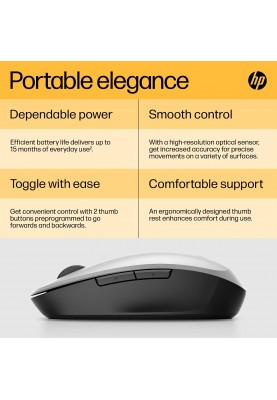 HP Миша Dual Mode BT/WL Silver