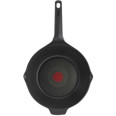 Tefal Сковорода Вок Robusto, 28см, алюміній, бакеліт, чорний