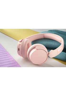 Philips Навушники On-ear TAH4209 BT 5.3, Wireless, Mic, Розовий