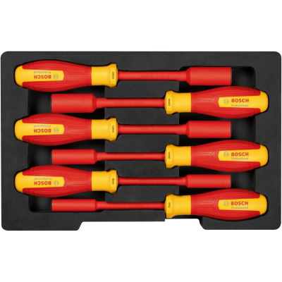 Bosch Ключі торцеві шестигранні Bosch Professional, набір 6 шт, VDE