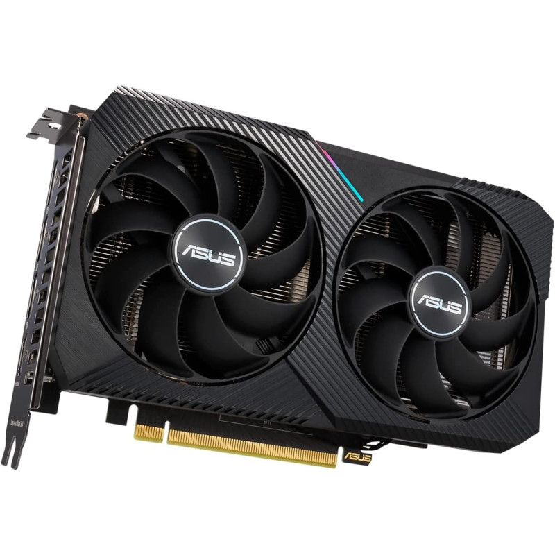 ASUS Відеокарта GeForce RTX 3050 8GB GDDR6 DUAL OC DUAL-RTX3050-O8G